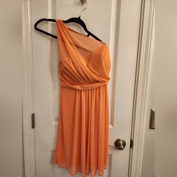 David's Bridal Dresses & Skirts - David's Bridal Coral Bridesmaid Dress